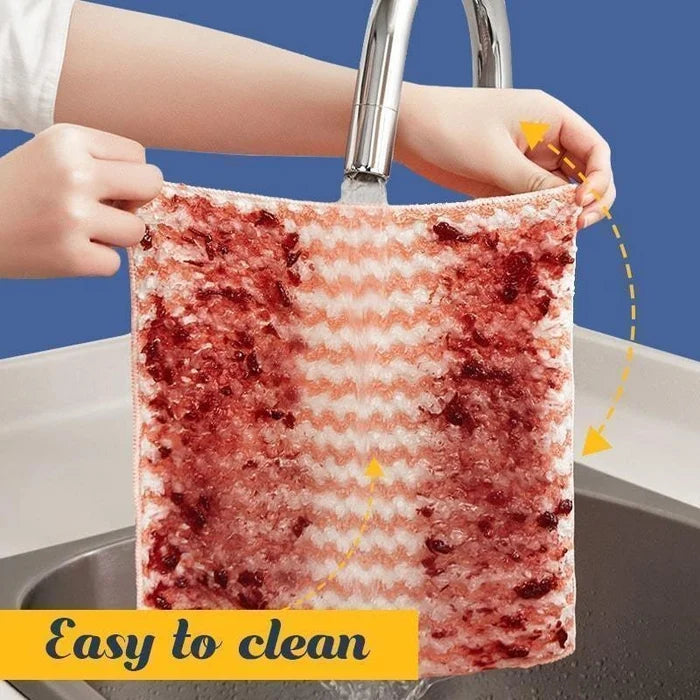 (🎁Hot Sale - SAVE 40% OFF)Microfiber Cleaning Rag🔥$1.49 Each