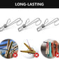 (🎁Hot Sale - SAVE 40% OFF) 304 Stainless Steel Metal Long Tail Clip