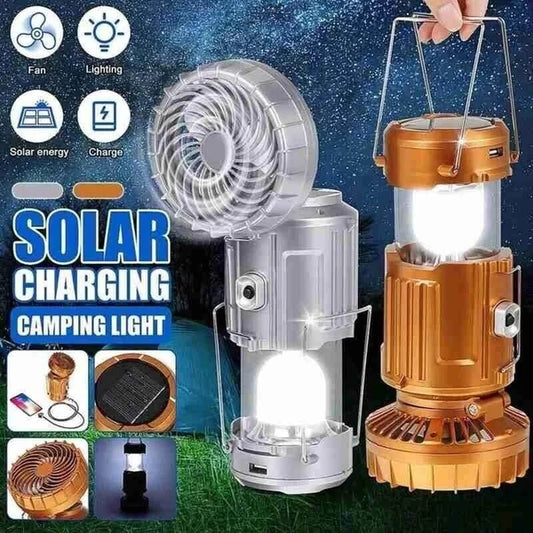 🔥HOT Sale-50% OFF🔥 6 in 1 Portable Outdoor LED Camping Lantern With Fan